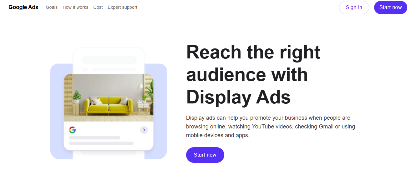 Google dispaly ad network