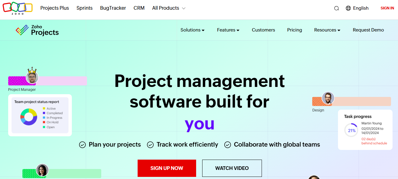Zoho Projects