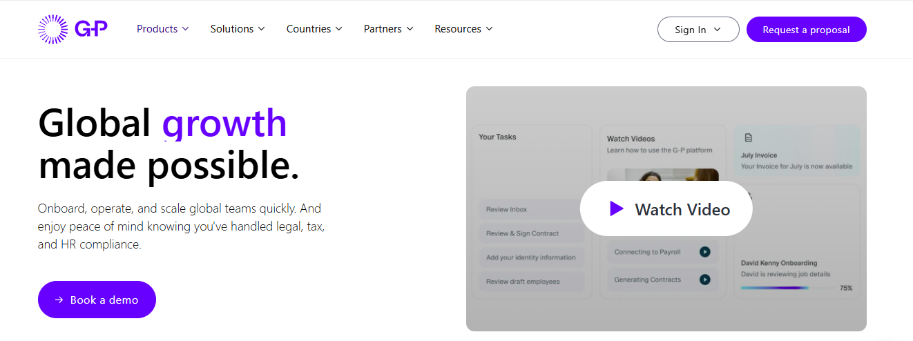Globalization Partners (G-P)