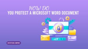 How Do You Protect a Microsoft Word Document www.theadcompare.com