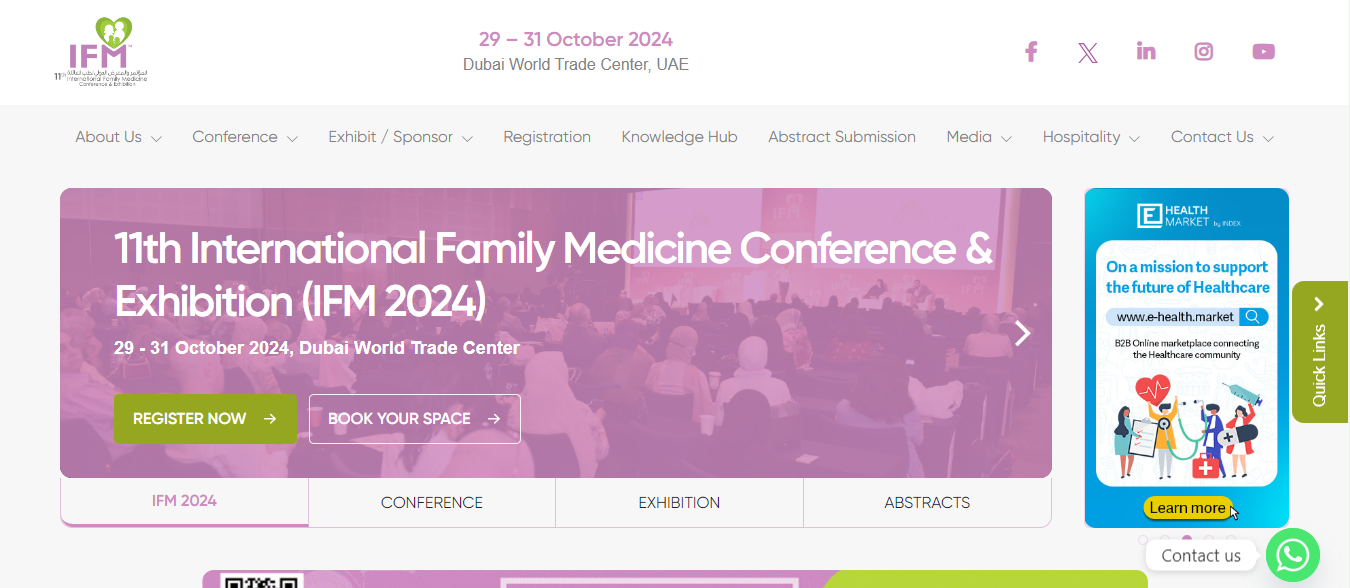 Family Medicine Exhibition and International Conference www.theadcompare.com