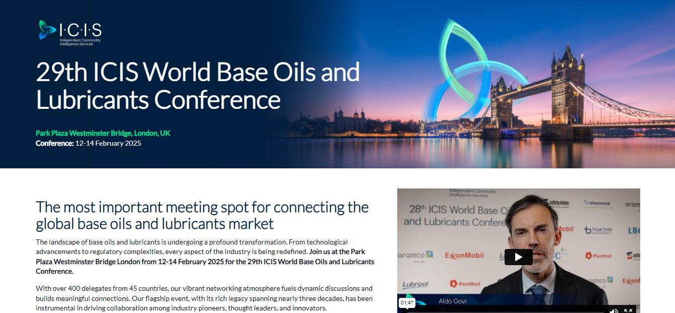 Synopsis of the Additive Technology, Lubricant, and Base Oils Conference www.theadcompare.com