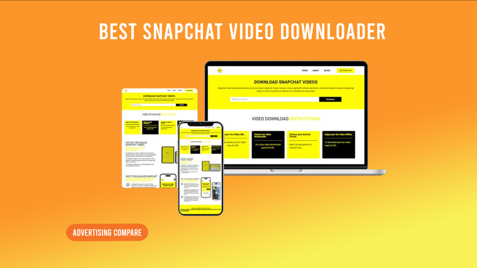 Best SnapChat Video Downloaders www.theadcompare.com