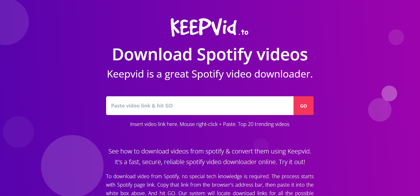 KeepVid Spotify to MP3 Converter www.theadcompare.com