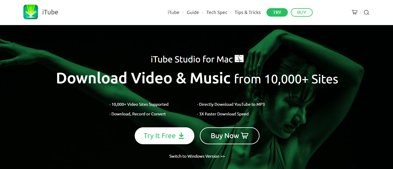 iTube Studio for Mac www.theadcompare.com