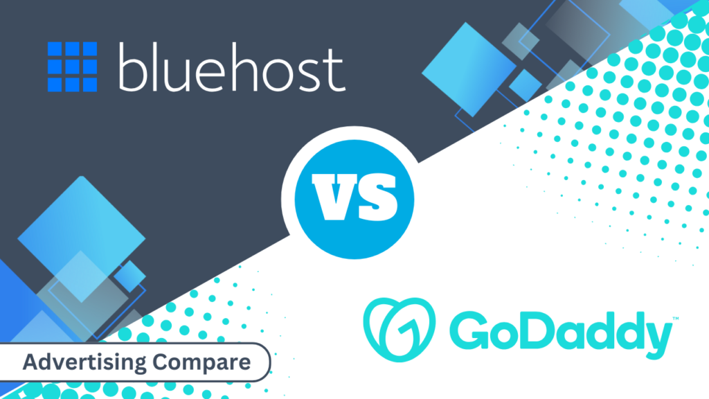 GoDaddy vs Bluehost www.theadcompare.com