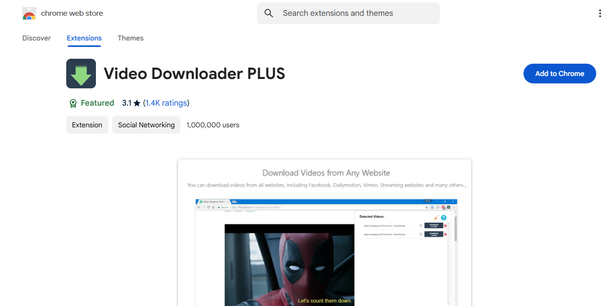 Video Downloader Plus www.theadcompare.com