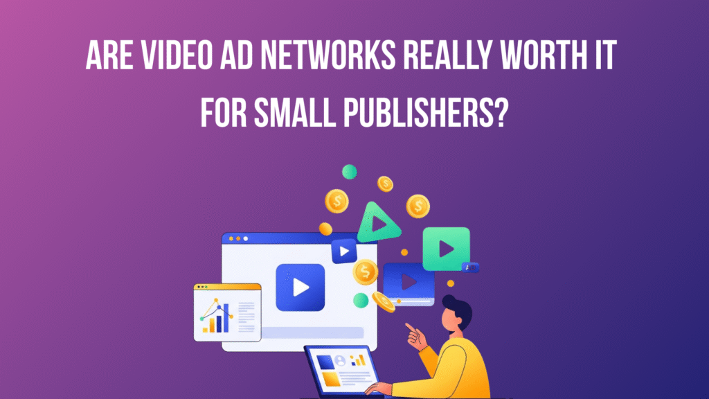 person working on Video Ad Networks