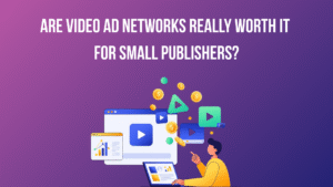 person working on Video Ad Networks