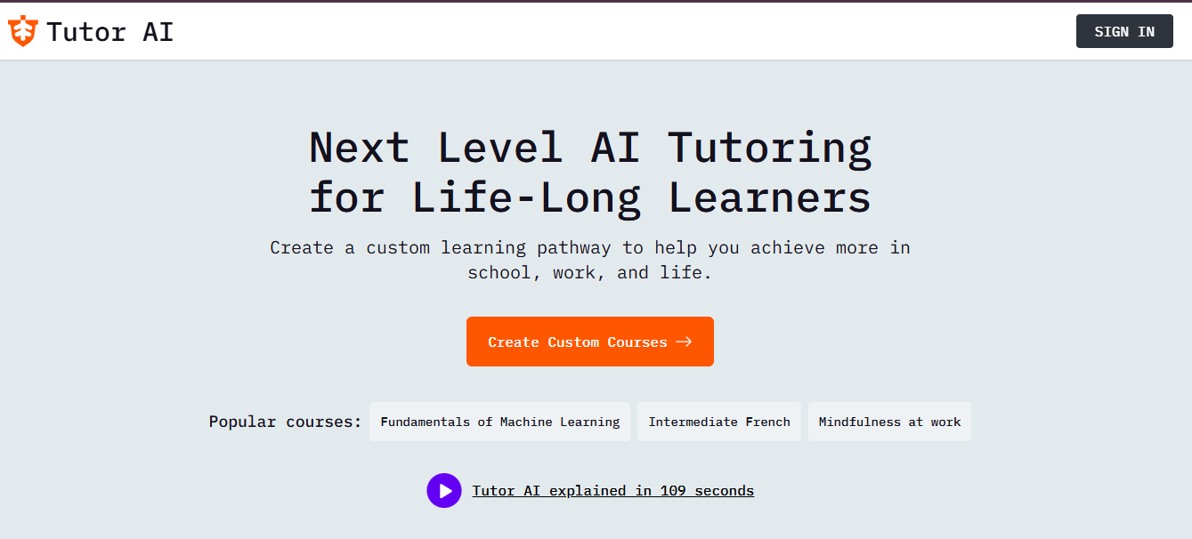 Tutor AI