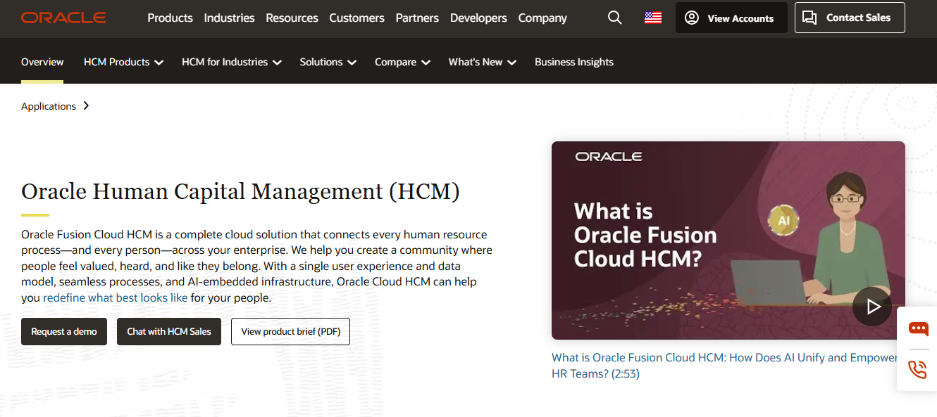 Oracle HCM Cloud