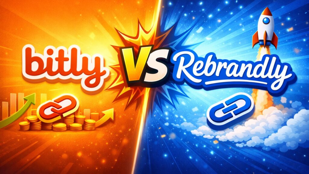Bitly vs Rebrandly www.theadcompare.com